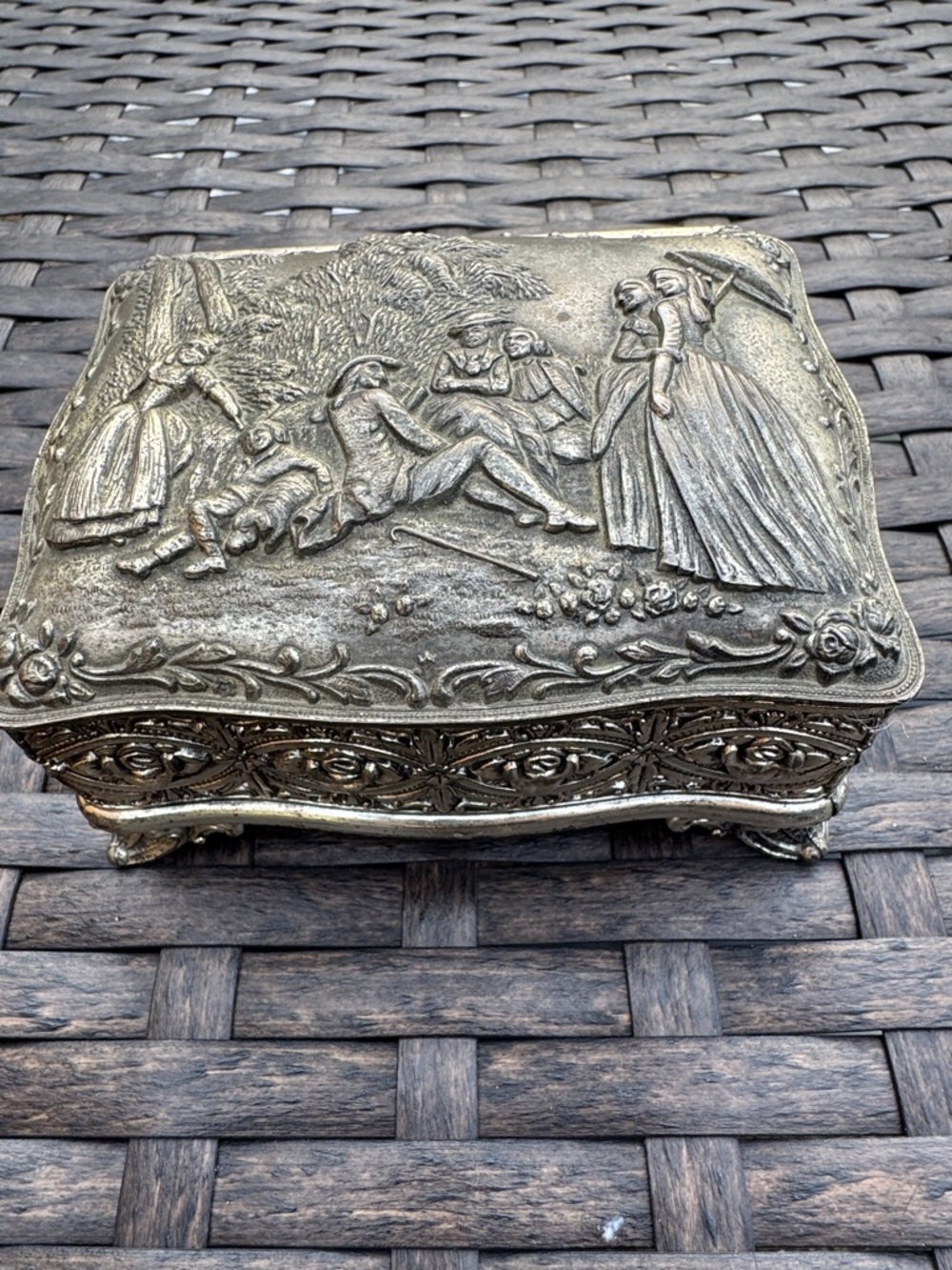 Vintage Japanese Trinket Box